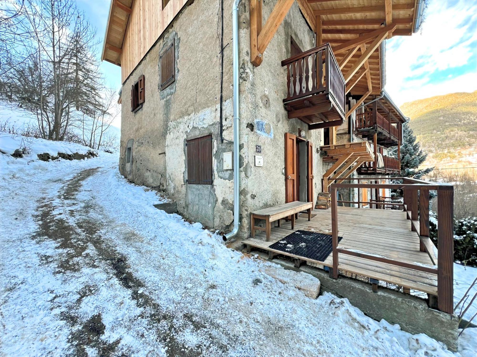 Charmante Maison De Montagne Briançon Eksteriør billede